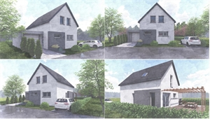 maison neuve à la vente -   67410  DRUSENHEIM, surface 100 m2 vente maison neuve - UBI443533451